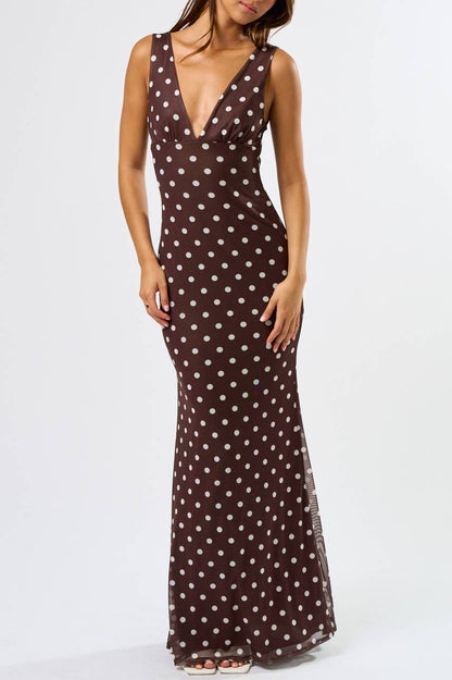 vivienne maxi - brown