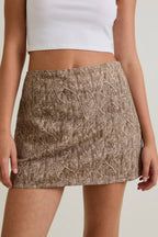 travis skort - tan