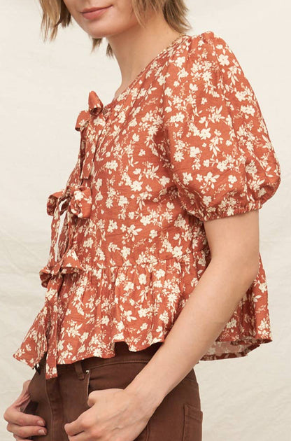 penny top - rust