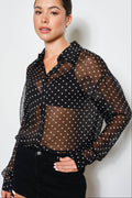 cecilia blouse - black