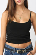 karly tank - black