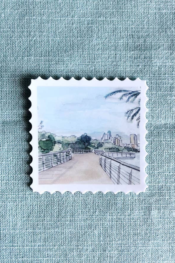 boardwalk stamp sticker