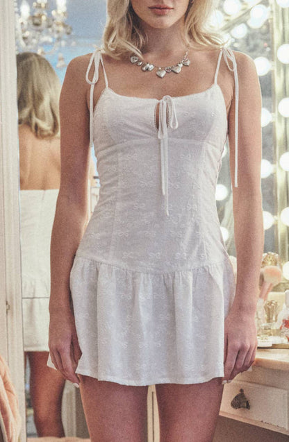 skyla dress - off white