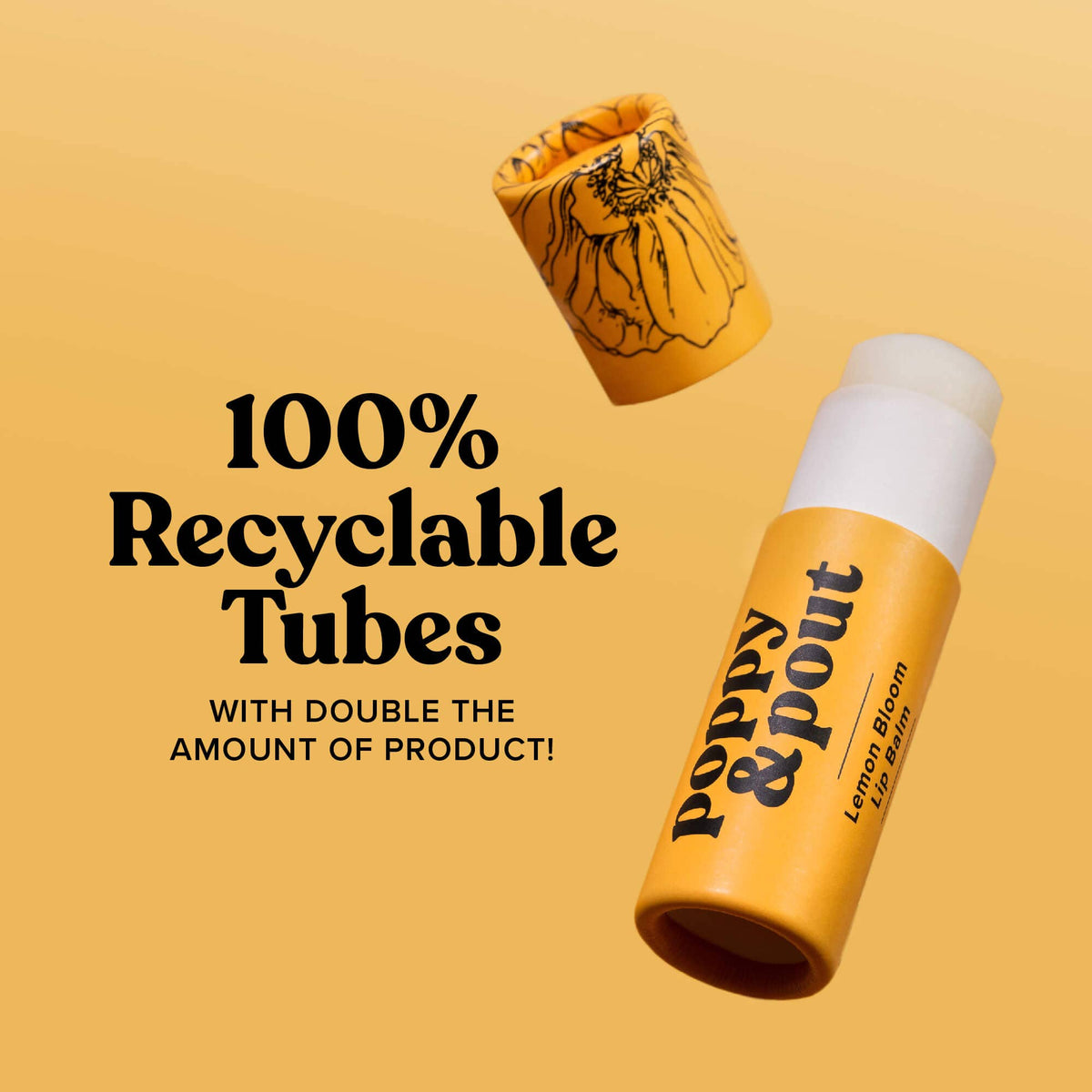 lemon bloom lip balm