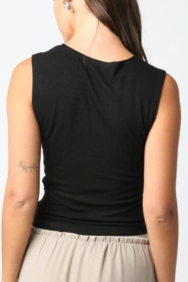 marilyn tank top - black