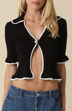dulce top - black
