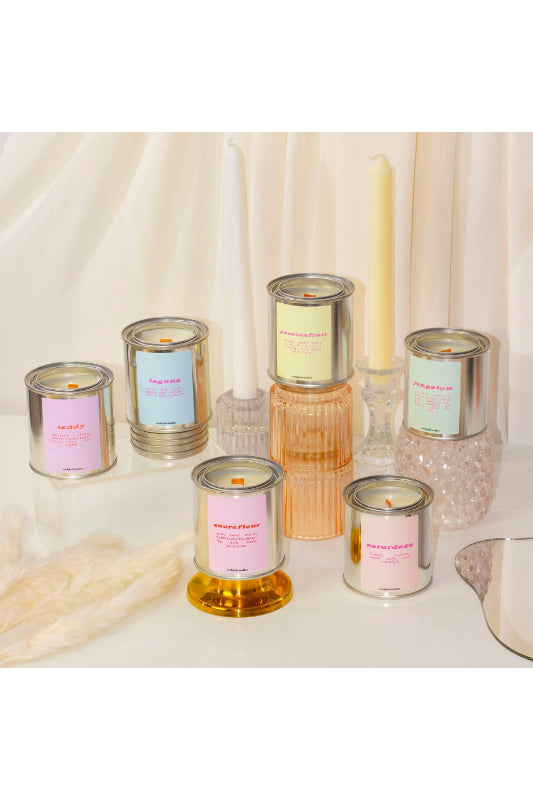 sucrefleur | rose, sweet cream, and champagne candle (FINAL SALE)