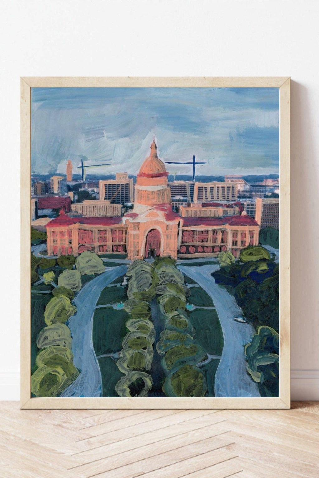 capitol building austin print | el baker