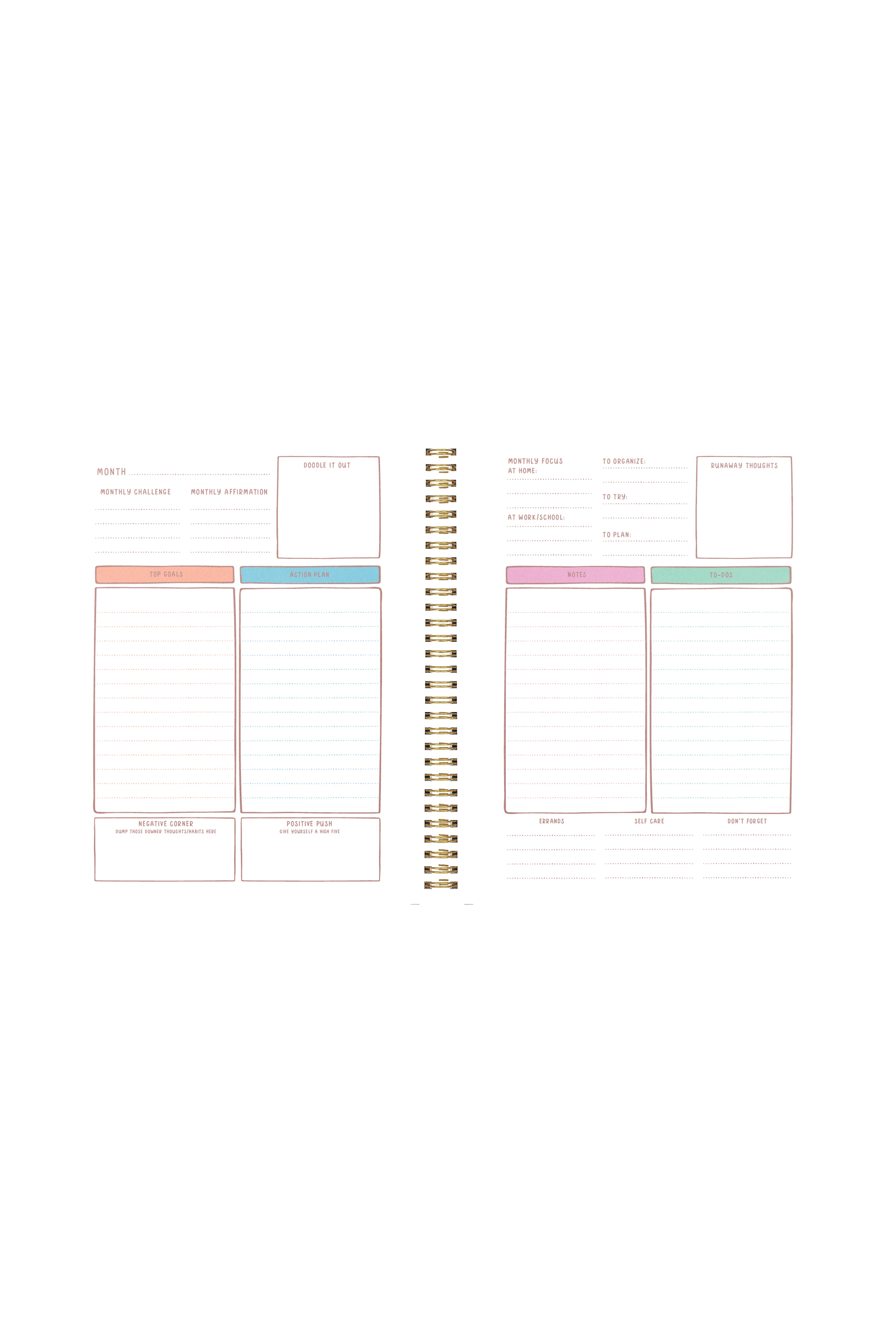 goal getter lite planner - getting shit done