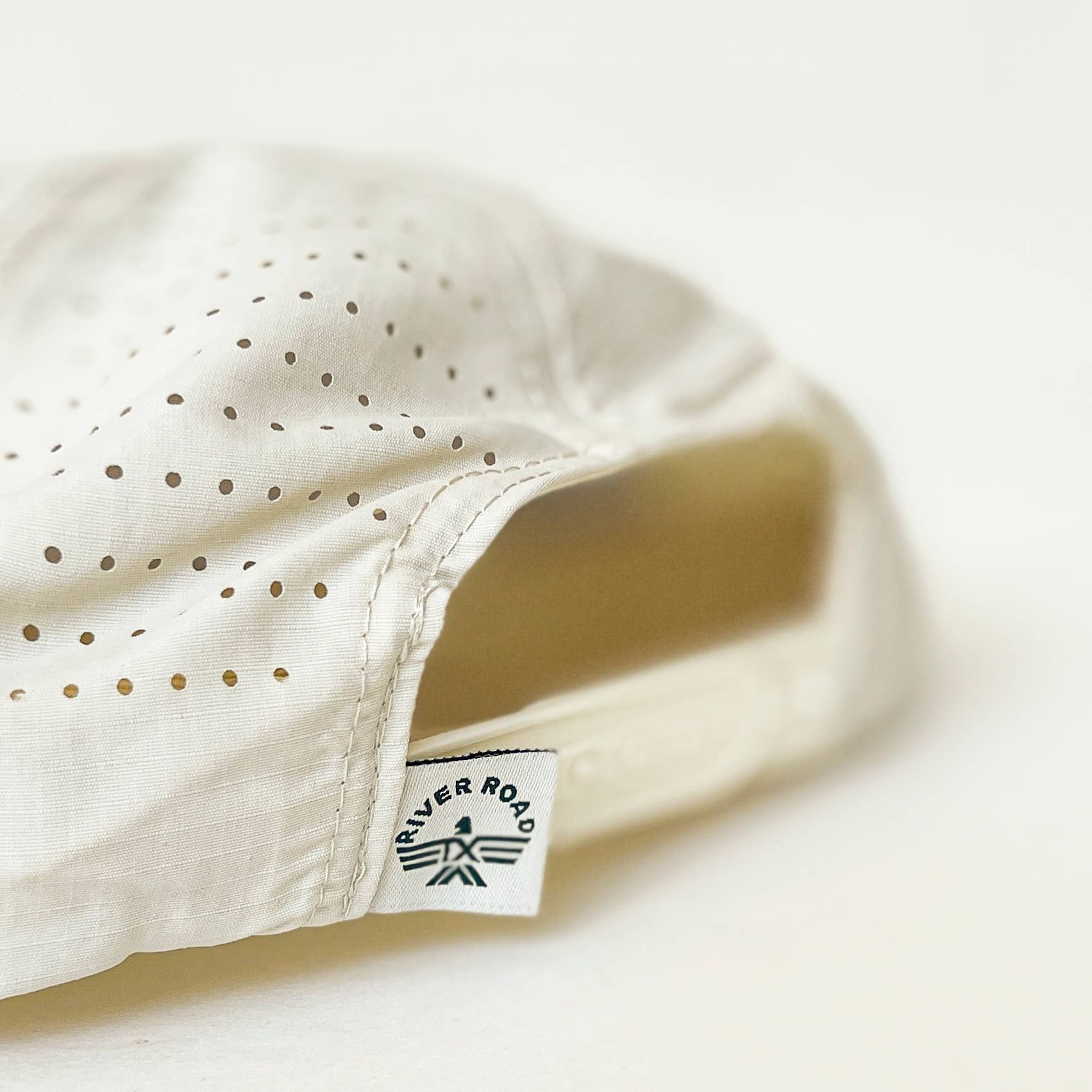 rainbow trout snapback hat - natural