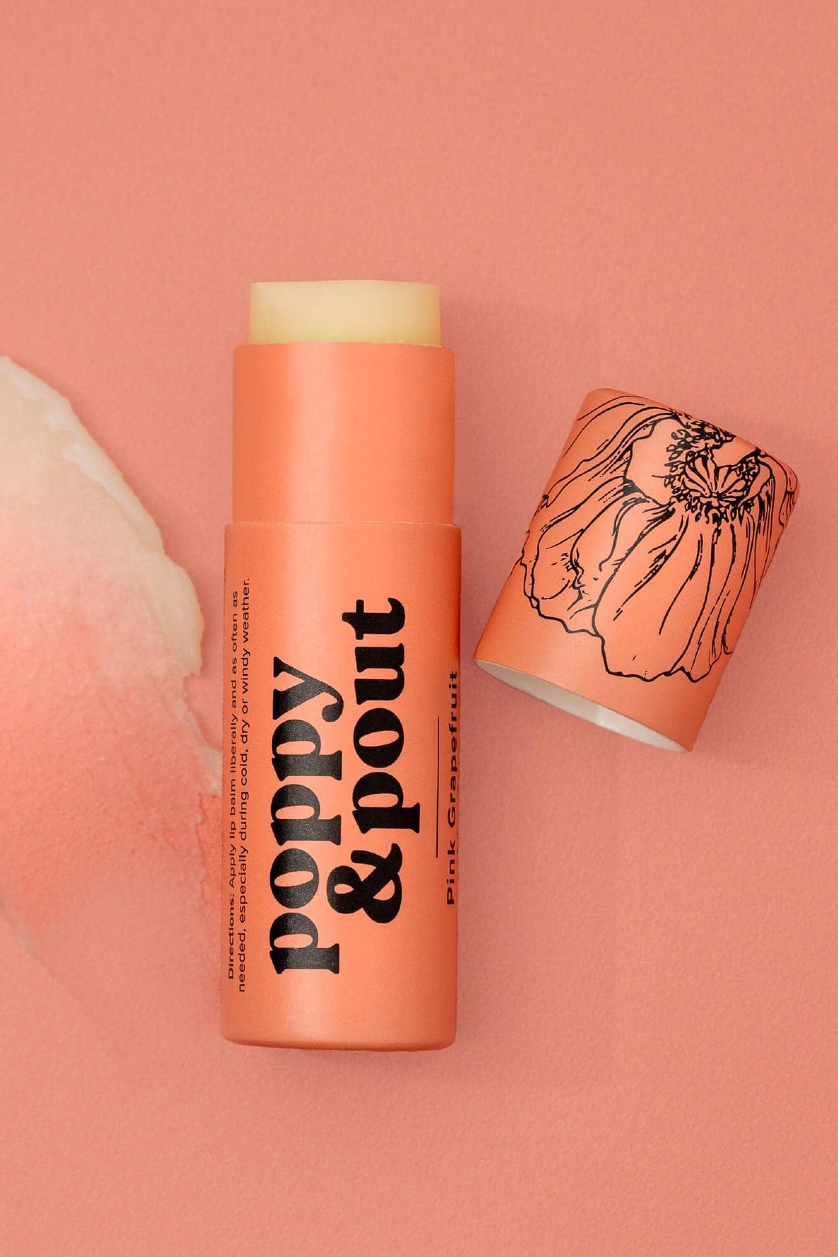 pink grapefruit lip balm