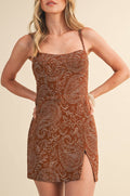 carter dress - brown