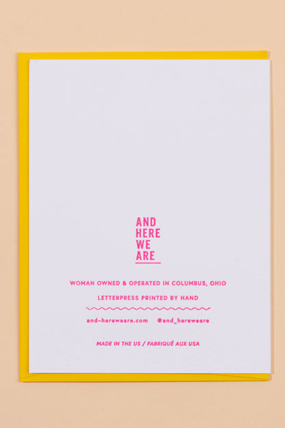 like a mother - mother's day card