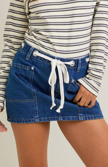 romy skirt - denim