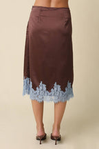 lois skirt - brown
