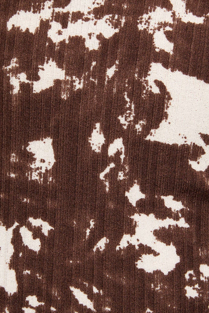 greta dress - brown