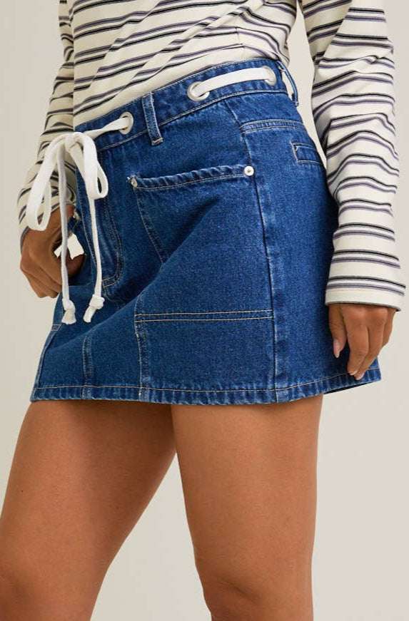 romy skirt - denim