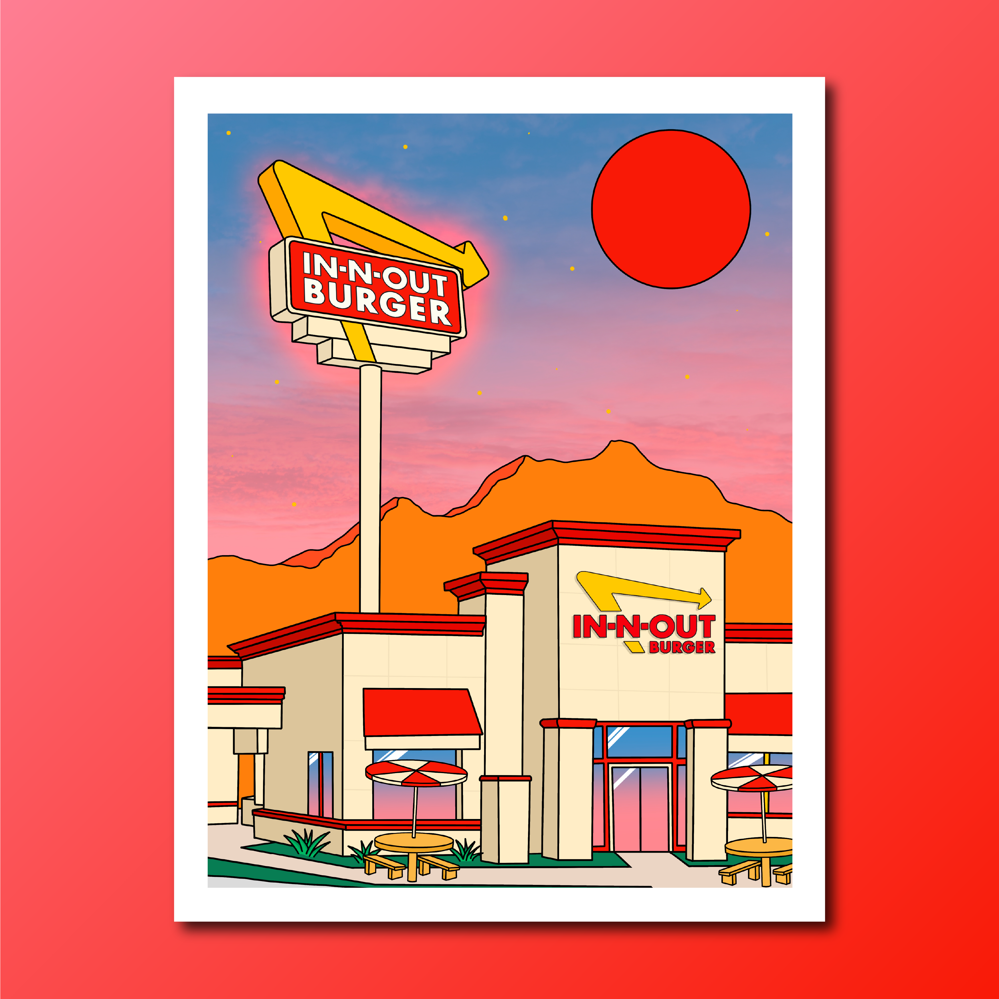 in-n-out art print
