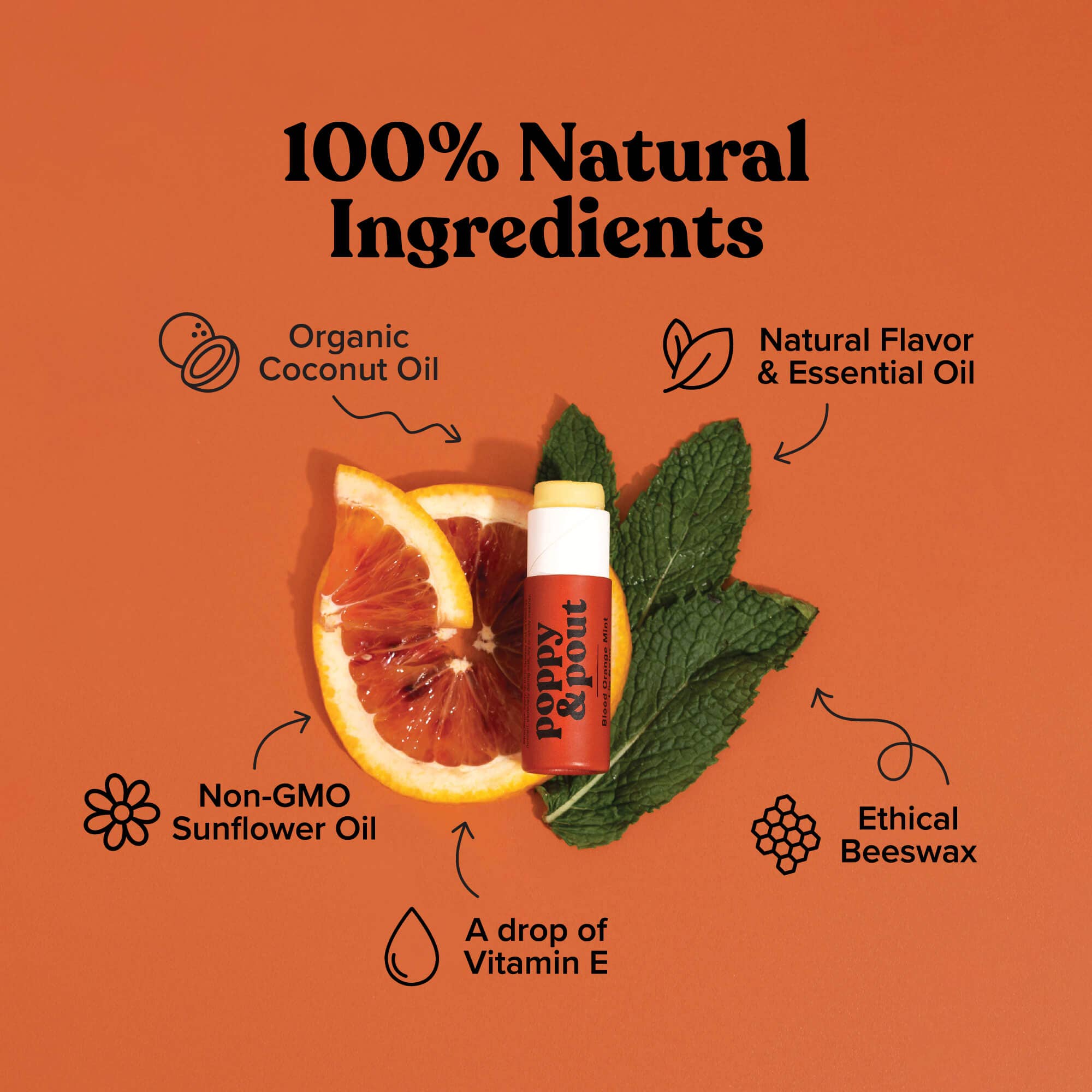 blood orange mint lip balm