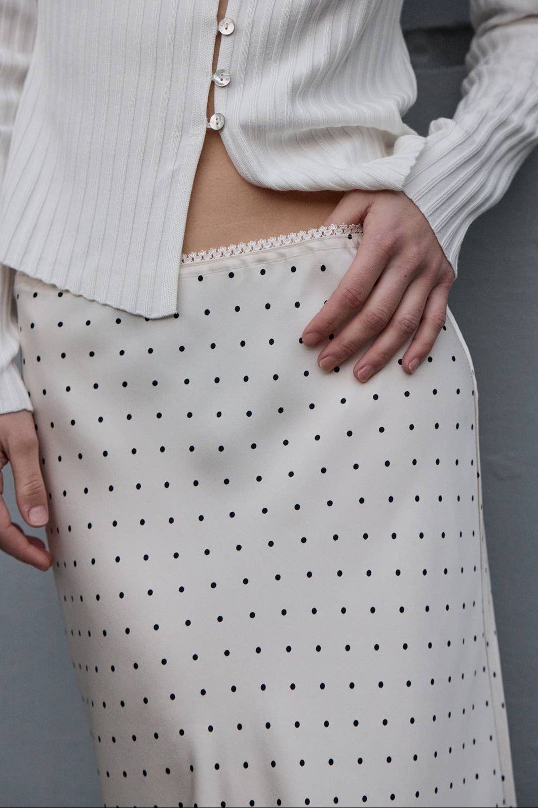 kenzie skirt - cream