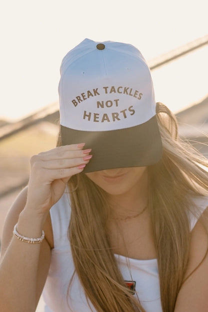 break tackles two tone hat