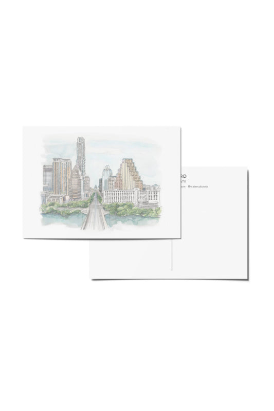 daytime congress ave postcard