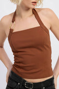maeve halter - brown