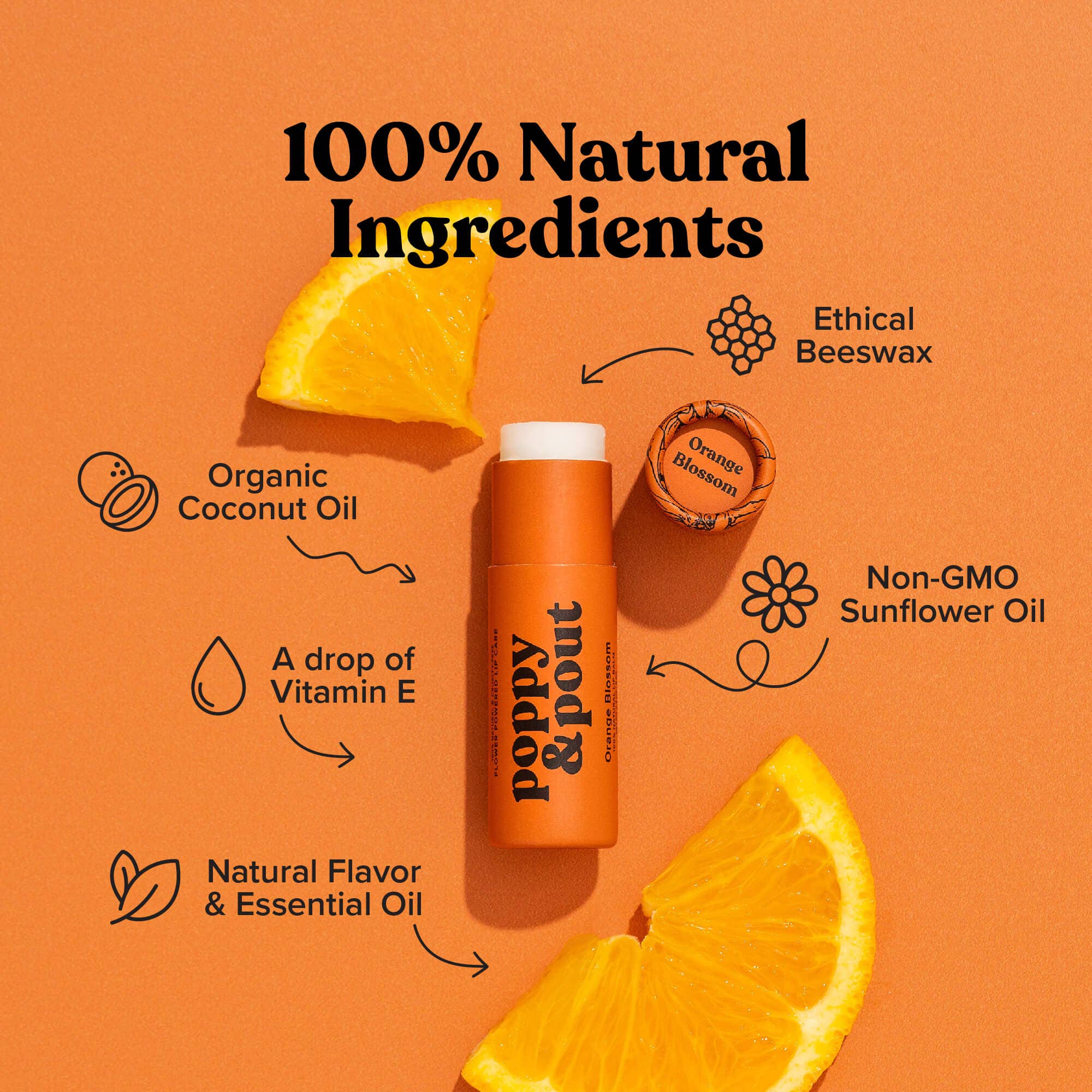orange blossom lip balm