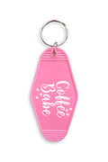 motel keychain - coffee babe (FINAL SALE)