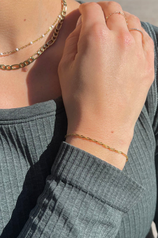 fallon gold filled bracelet (FINAL SALE)