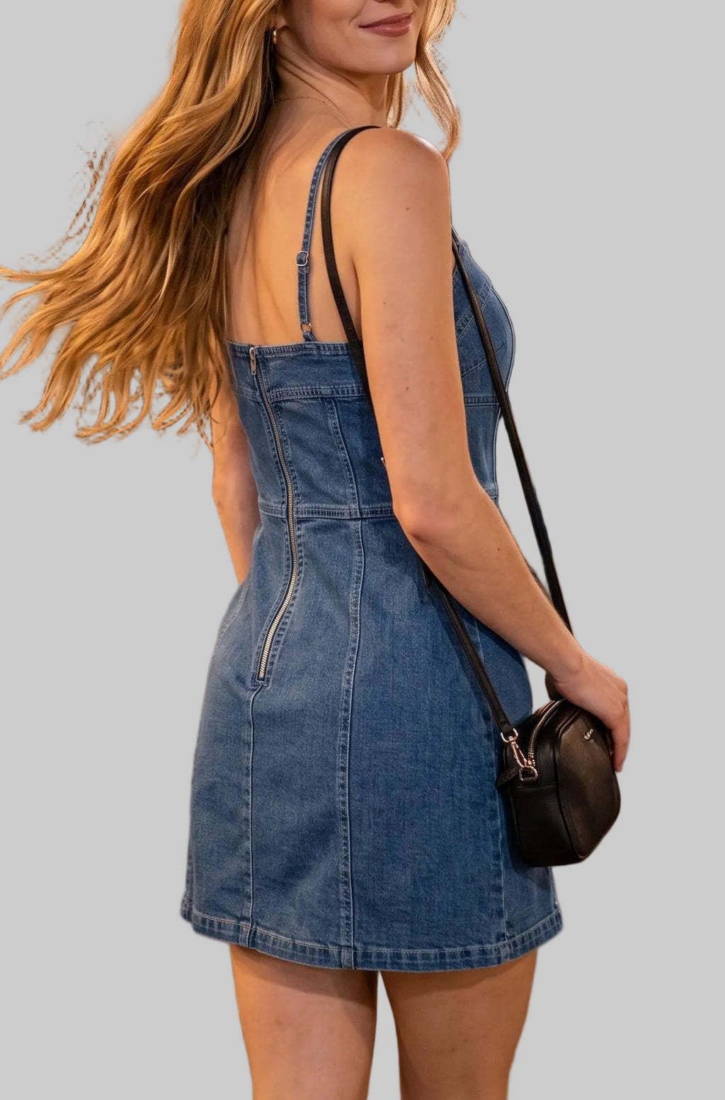 jovie dress - denim