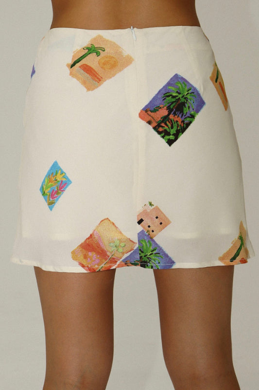 palm springs skirt - cream