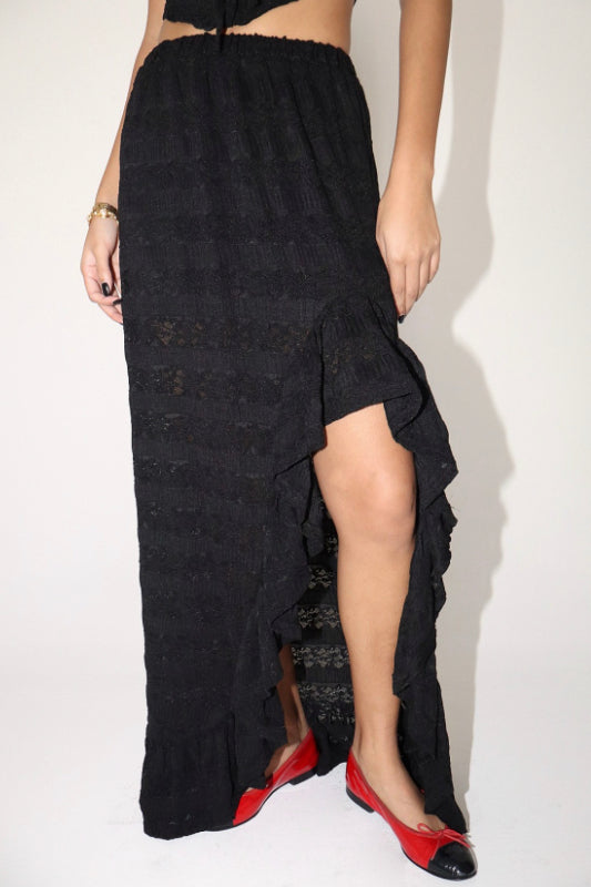 presley skirt - black