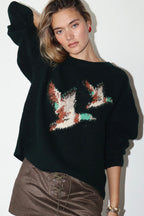 mallard sweater - deep forest