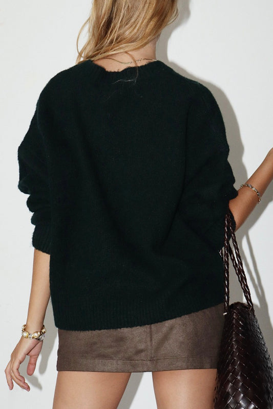 mallard sweater - deep forest