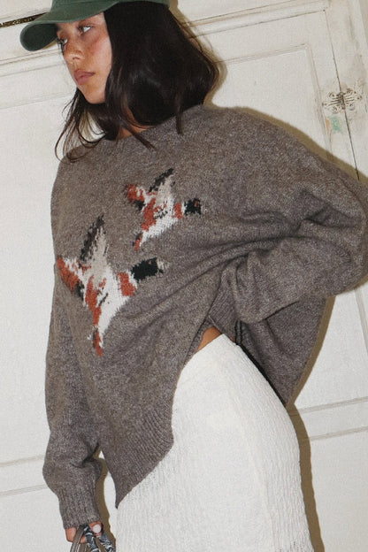mallard sweater - vintage mocha