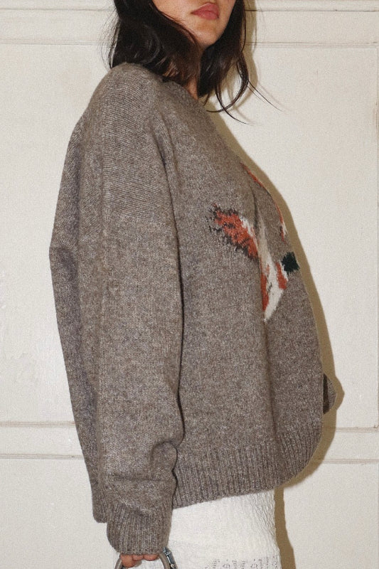 mallard sweater - vintage mocha