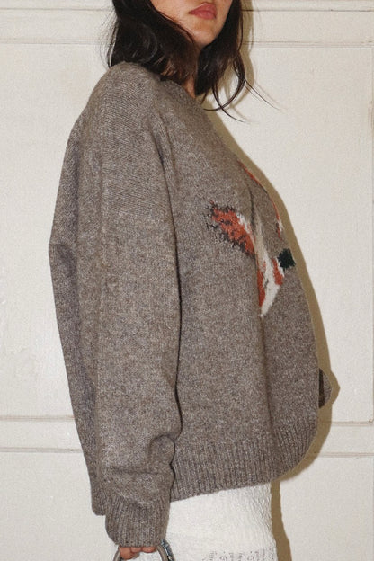 mallard sweater - vintage mocha