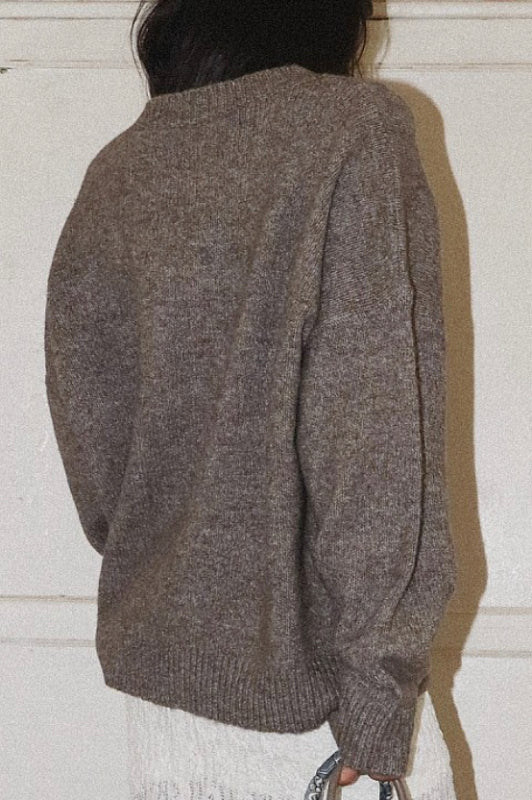 mallard sweater - vintage mocha