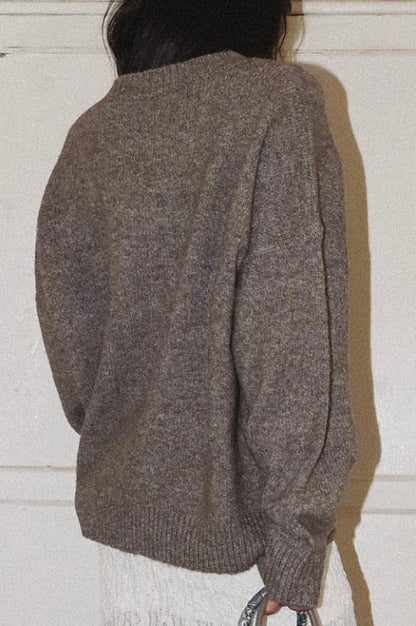 mallard sweater - vintage mocha