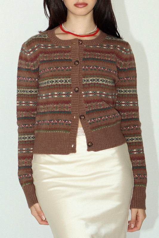 bronwyn sweater - brown