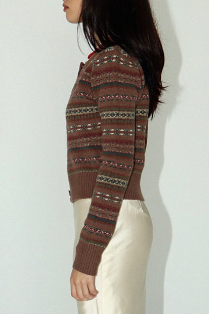 bronwyn sweater - brown