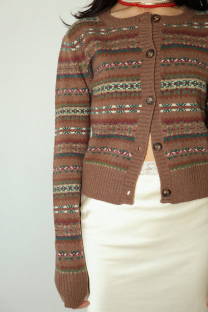 bronwyn sweater - brown