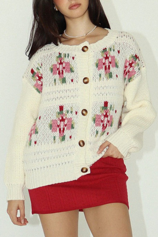 florence cardigan - cream