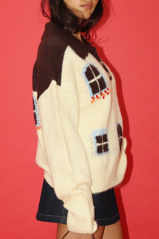 cottage sweater - cream