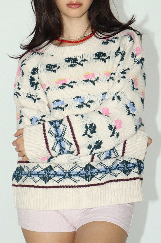 adaline sweater - cream