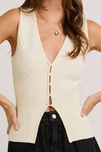 hailey top - cream (FINAL SALE)