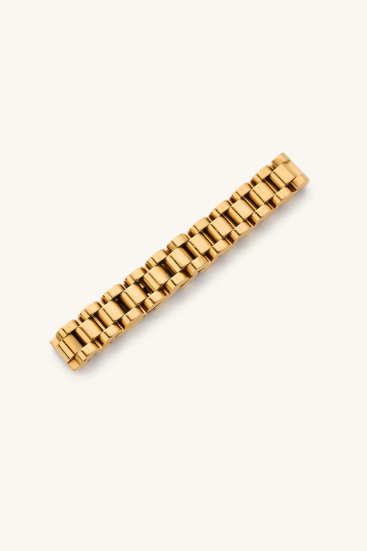 cameron watch band bracelet - gold