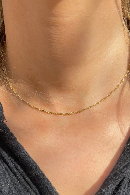 fallon gold filled necklace