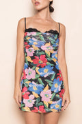 lola dress - black floral